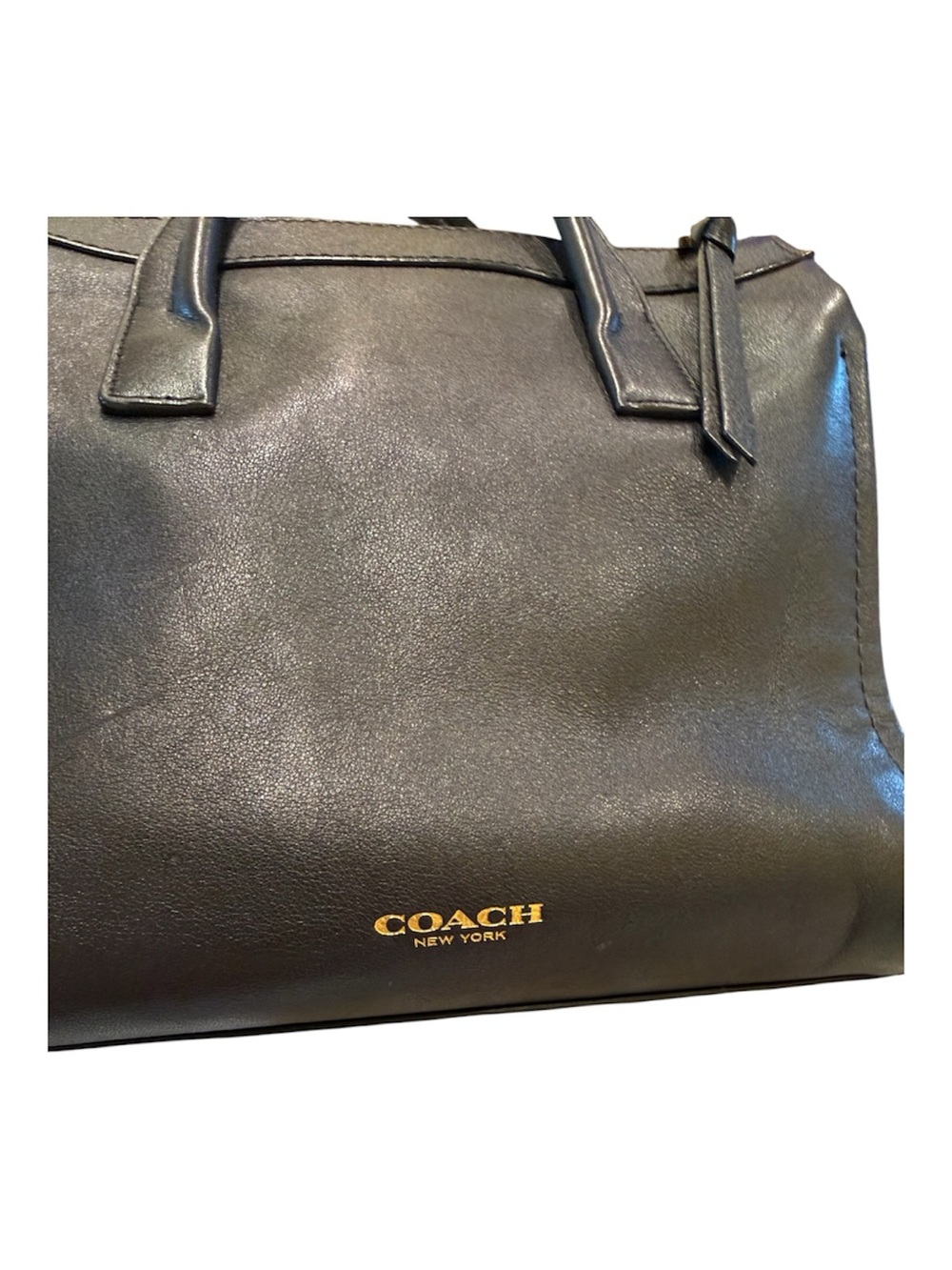 Coach Bleeker mini Riley satchel python embossed sides - Picture 12 of 15